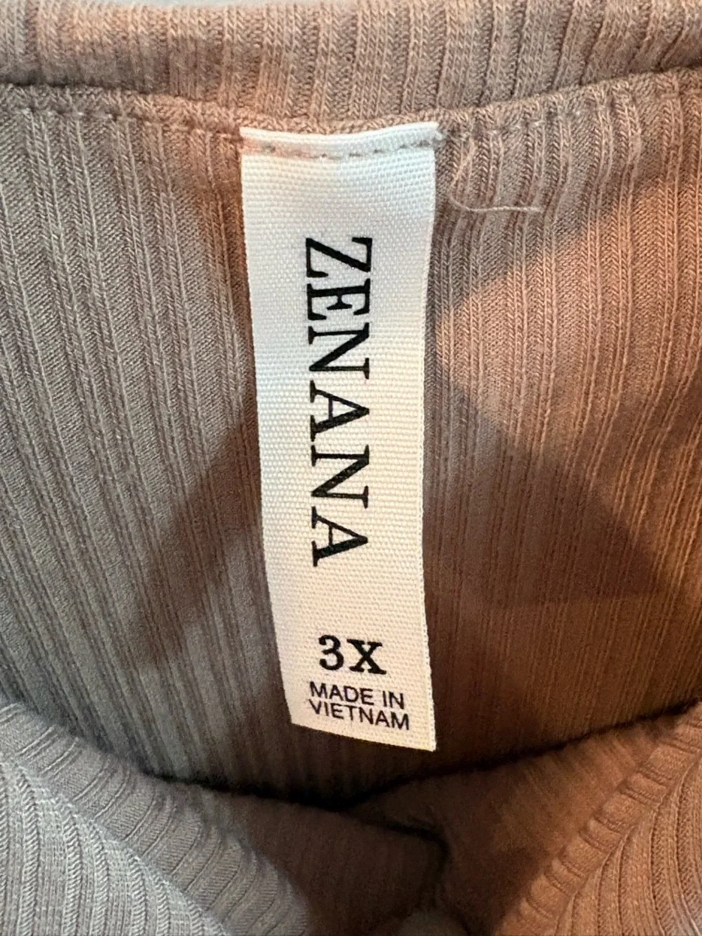 Zenana Outfitters Taupe Maxi Dress with Cold-Shoulder Overlay - Picture 3 of 4